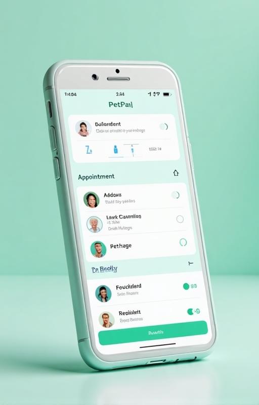 AllyDVM portal on iPhone