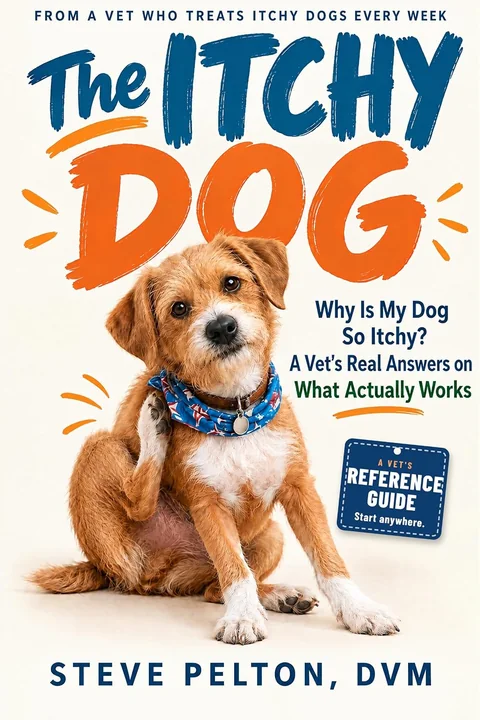 Cover of The Itchy Dog by Dr. Steve Pelton, DVM